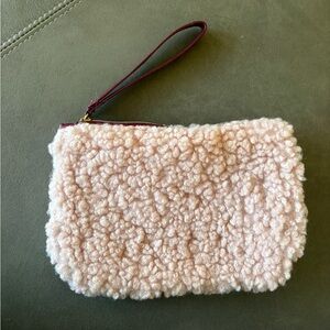 ipsy Pink Textured Clutch
